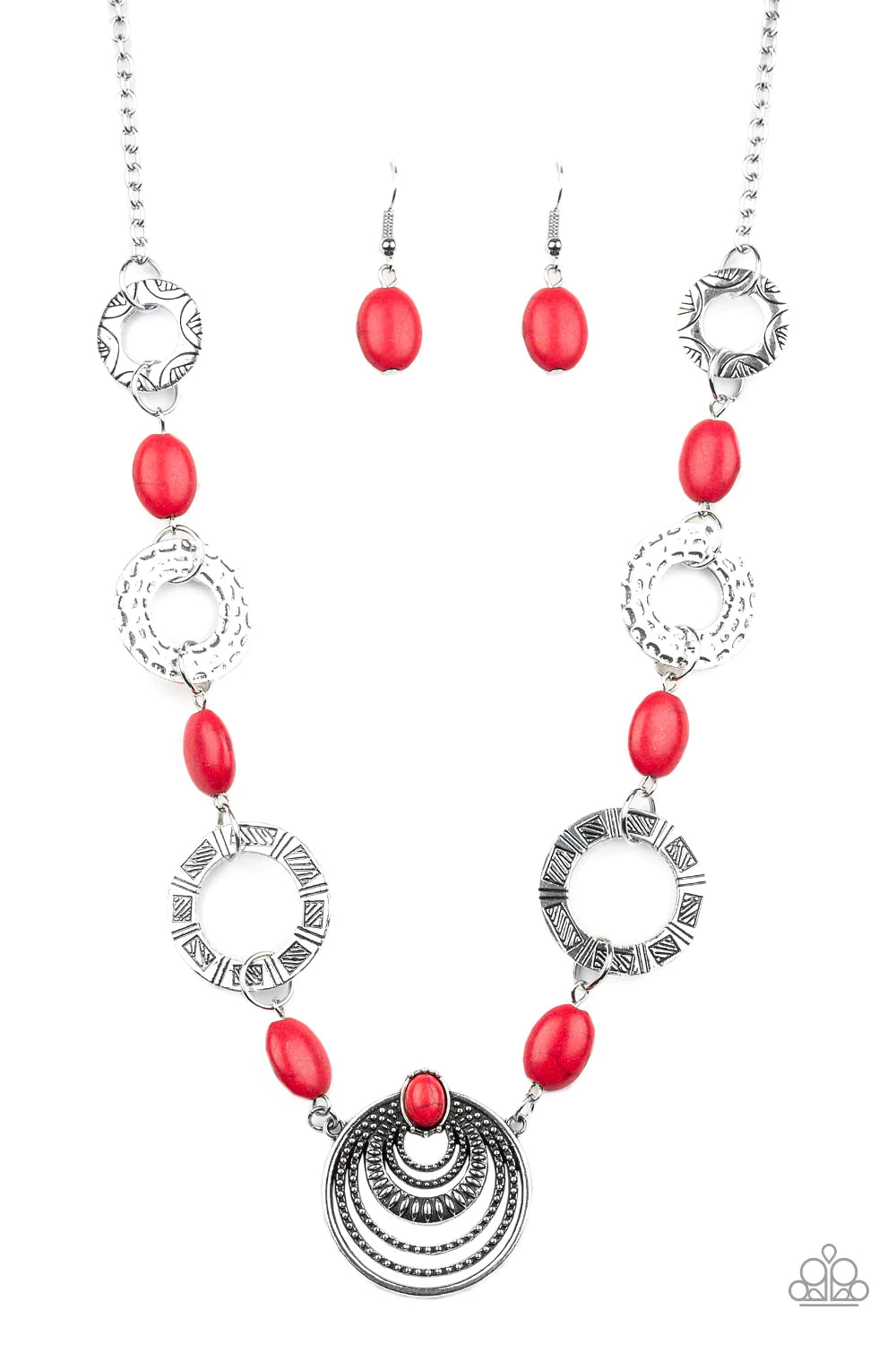 Zen Trend - Necklace Red